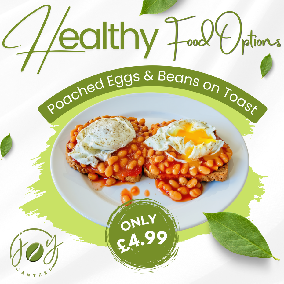 Poached Eggs and Beans on Toast